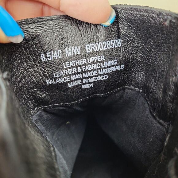 Born Womens Morocco BR0028509 Black Suede Round Toe Ankle Booties Size 8.5 - Picture 9 of 9